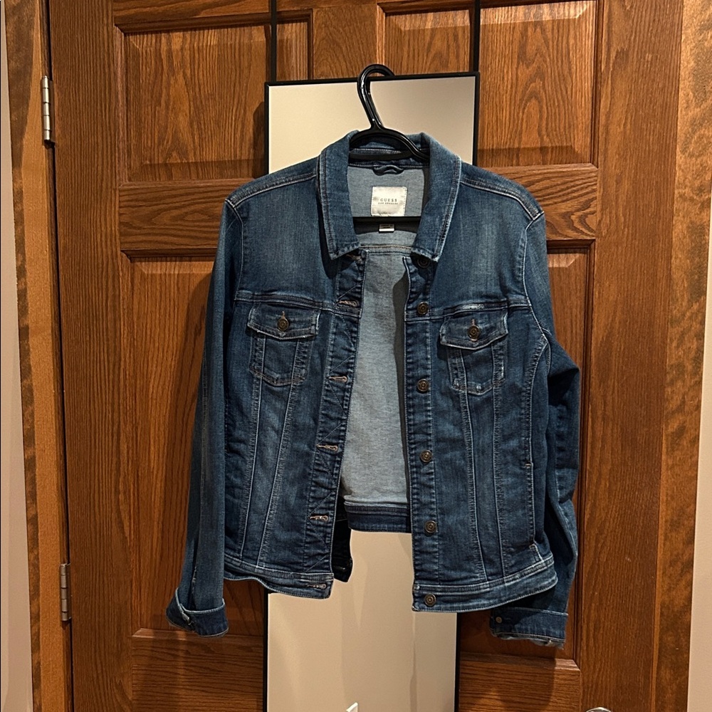 Guess by Marciano Dark Blue Denim Jacket
